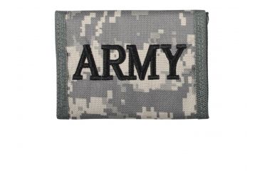 Image of Rothco Camo Commando Wallet w/ Army Embroidery, 10641