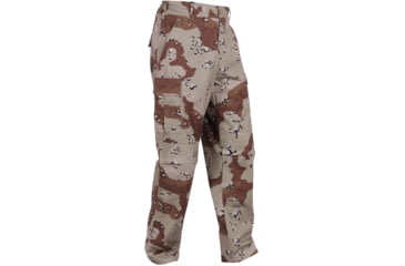 Image of Rothco Camo Tactical BDU Pants - Mens, 6-Color Desert Camo, Medium, 8835-6-ColorDesertCamo-M