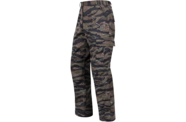 Image of Rothco Camo Tactical BDU Pants - Mens, Tiger Stripe Camo, 8995-TigerStripeCamo-S-Long