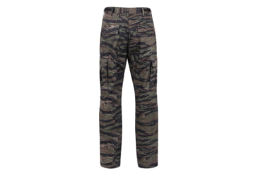 Image of Rothco Camo Tactical BDU Pants - Mens, Tiger Stripe Camo, 8995-TigerStripeCamo-S-Long