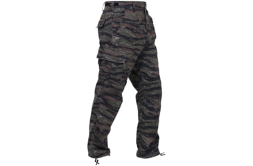 Image of Rothco Camo Tactical BDU Pants - Mens, Tiger Stripe Camo, 8995-TigerStripeCamo-S-Long