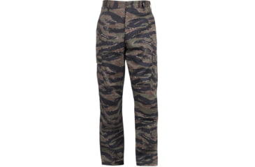Image of Rothco Camo Tactical BDU Pants - Mens, Tiger Stripe Camo, 8995-TigerStripeCamo-S-Long