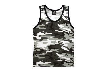 Image of Rothco Camo Tank Top, City Camo, M, 6601-CityCamo-M
