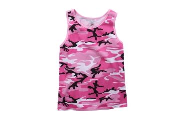 Image of Rothco Camo Tank Top, Pink Camo, XL, 67702-PinkCamo-XL