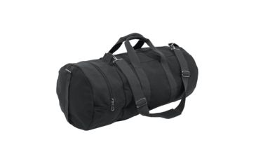 Image of Rothco Canvas Double-Ender Sports Bag, Black, 2373-Black