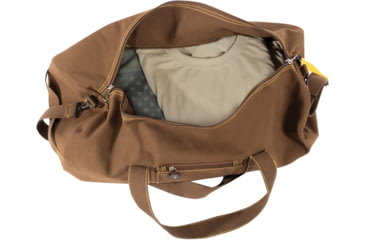 Image of Rothco Canvas Equipment Bag, 24x12 in, Earth Brown, 23540-EarthBrown