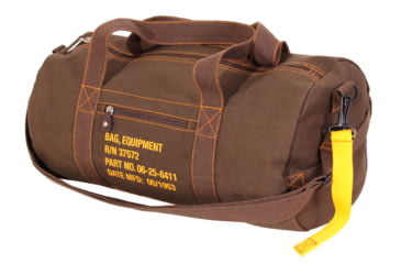 Image of Rothco Canvas Equipment Bag 3649, Woodland Camo, 19 in, 22338-WoodlandCamo-19Inches