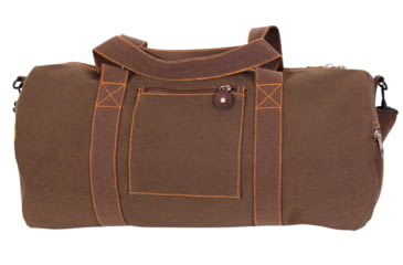 Image of Rothco Canvas Equipment Bag 3649, Woodland Camo, 19 in, 22338-WoodlandCamo-19Inches