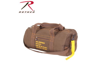 Image of Rothco Canvas Equipment Bag 3649, Woodland Camo, 19 in, 22338-WoodlandCamo-19Inches