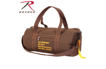 Image of Rothco Canvas Equipment Bag 3649, Woodland Camo, 19 in, 22338-WoodlandCamo-19Inches