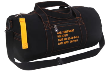 Image of Rothco Canvas Equipment Bag 3649, Woodland Camo, 19 in, 22338-WoodlandCamo-19Inches