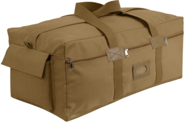 Image of Rothco Canvas Israeli Type Duffle Bag, Coyote Brown, 8137-724