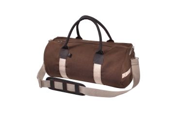 Image of Rothco Canvas &amp; Leather Gym Duffle Bag, Earth Brown, 2631-EarthBrown