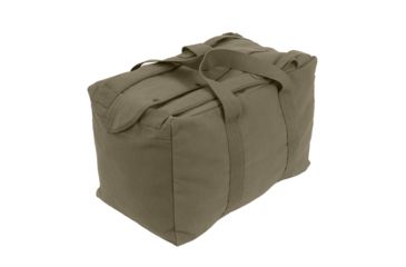 Image of Rothco Canvas Mossad Type Tactical Canvas Cargo Bag, Olive Drab, 3125-OliveDrab