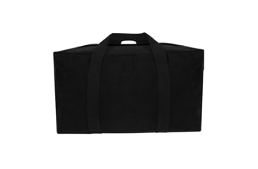 Image of Rothco Canvas Parachute Cargo Bag, Black, 3123-Black