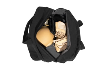 Image of Rothco Canvas Parachute Cargo Bag, Black, 3123-Black