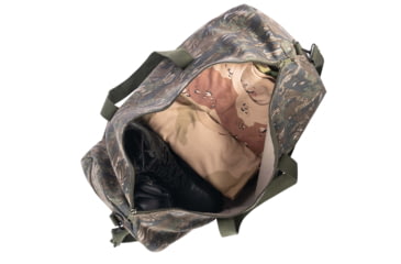 Image of Rothco Canvas Shoulder Duffle Bag, Smokey Branch Camo, 19in, 22212-SmokeyBranchCamo-19Inches