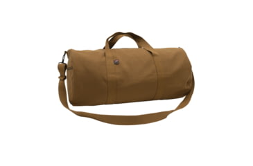 Image of Rothco Canvas Shoulder Duffle Bags, 19 in, Work Brown, 22410-WorkBrown-19Inches