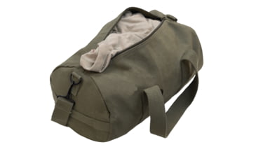 Image of Rothco Canvas Shoulder Duffle Bags, 15in, Olive Drab, 22151-OliveDrab-15Inches