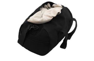 Image of Rothco Canvas Shoulder Duffle Bags, 15in, Black, 22150-Black-15Inches