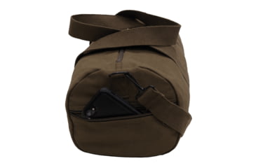 Image of Rothco Canvas Shoulder Duffle Bags, 15in, Earth Brown, 22152-EarthBrown-15Inches