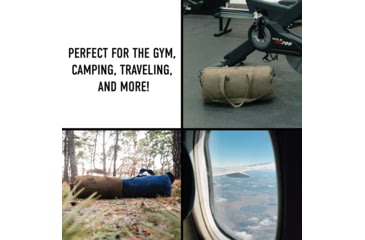 Image of Rothco Canvas Shoulder Duffle Bags, 15in, Navy Blue, 22153-NavyBlue-15Inches