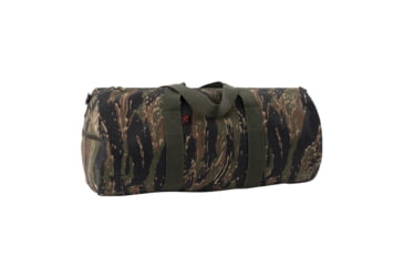 Image of Rothco Canvas Shoulder Duffle Bag, Tiger Stripe Camo, 19 in, 22211-19Inches
