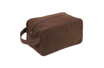 Image of Rothco Canvas Travel Kit, Earth Brown, 8126-EarthBrown