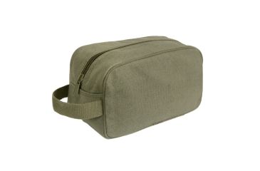 Image of Rothco Canvas Travel Kit, Olive Drab, 8126-OliveDrab