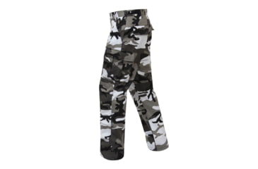 Image of Rothco Color Camo Tactical BDU Pants - Mens, City Camo, Small, Long, 7884-CityCamo-S-Long27-31Waist3212-3512Length