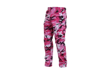 Image of Rothco Color Camo Tactical BDU Pants - Mens, Pink Camo, Small, 8670-PinkCamo-S27-31Waist
