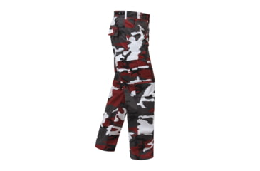 Image of Rothco Color Camo Tactical BDU Pants - Mens, Red Camo, XS, 7915-XS