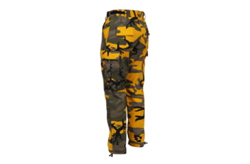 Image of Rothco Color Camo Tactical BDU Pants - Mens, Stinger Yellow Camo, Extra Small, 8875-StingerYellowCamo-XS23-27Waist