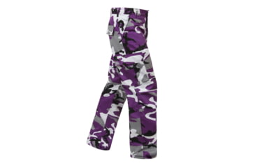 Image of Rothco Color Camo Tactical BDU Pants - Mens, Ultra Violet Camo, XS, 7925-XS