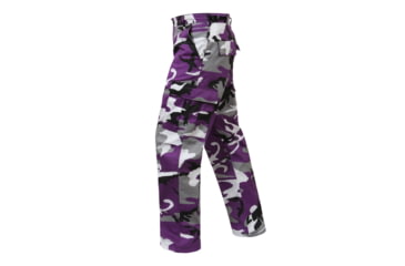 Image of Rothco Color Camo Tactical BDU Pants - Mens, Ultra Violet Camo, XS, 7925-XS