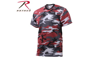 Image of Rothco Colored Camo T-Shirts, Electric Blue Camo, Small, 60173-ElectricBlueCamo-S