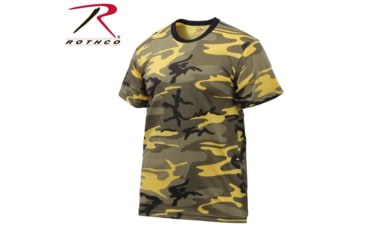 Image of Rothco Colored Camo T-Shirts, Electric Blue Camo, Small, 60173-ElectricBlueCamo-S
