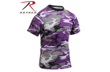 Image of Rothco Colored Camo T-Shirts, Electric Blue Camo, Small, 60173-ElectricBlueCamo-S