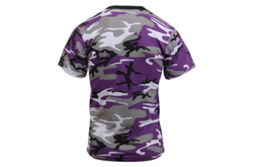 Image of Rothco Colored Camo T-Shirts, Electric Blue Camo, Small, 60173-ElectricBlueCamo-S