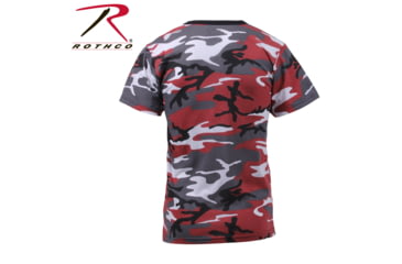 Image of Rothco Colored Camo T-Shirts, Electric Blue Camo, Small, 60173-ElectricBlueCamo-S