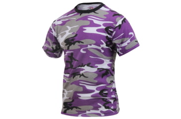 Image of Rothco Colored Camo T-Shirts, Electric Blue Camo, Small, 60173-ElectricBlueCamo-S