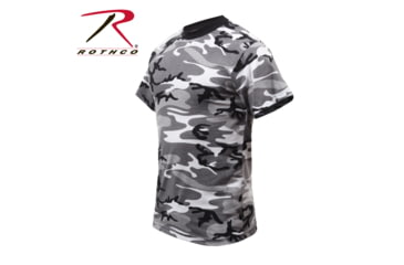 Image of Rothco Colored Camo T-Shirts, Electric Blue Camo, Small, 60173-ElectricBlueCamo-S