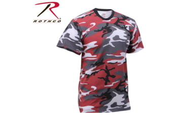 Image of Rothco Colored Camo T-Shirts, Electric Blue Camo, Small, 60173-ElectricBlueCamo-S