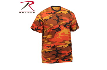 Image of Rothco Colored Camo T-Shirts, Electric Blue Camo, Small, 60173-ElectricBlueCamo-S