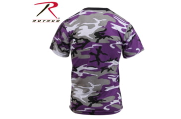 Image of Rothco Colored Camo T-Shirts, Electric Blue Camo, Small, 60173-ElectricBlueCamo-S