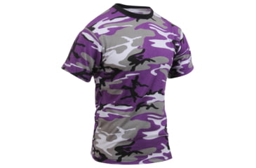 Image of Rothco Colored Camo T-Shirts, Electric Blue Camo, Small, 60173-ElectricBlueCamo-S