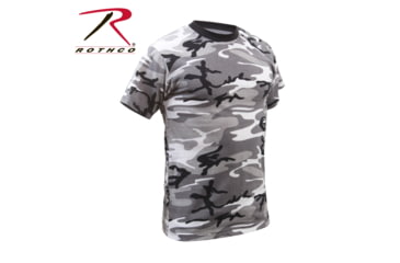 Image of Rothco Colored Camo T-Shirts, Electric Blue Camo, Small, 60173-ElectricBlueCamo-S