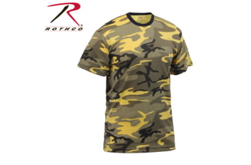 Image of Rothco Colored Camo T-Shirts, Electric Blue Camo, Small, 60173-ElectricBlueCamo-S