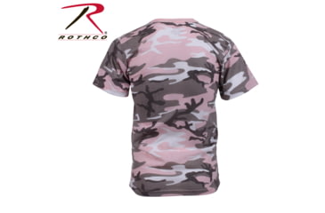 Image of Rothco Colored Camo T-Shirts, Electric Blue Camo, Small, 60173-ElectricBlueCamo-S
