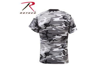 Image of Rothco Colored Camo T-Shirts, Electric Blue Camo, Small, 60173-ElectricBlueCamo-S